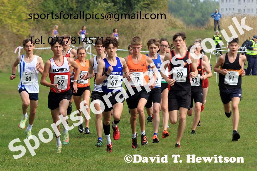 Mens and Womens under-17s 2022 Farringdon Cross Country, Sunderland, Saturday, Sept. 3rd. Photo: David T. Hewitson/Sports for All Pics